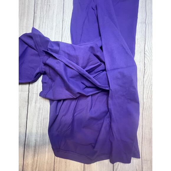 Freedom Fit Zone Women’s Purple Skirt 2X Cotton Side Slits & Pockets NWOT - Picture 3 of 6